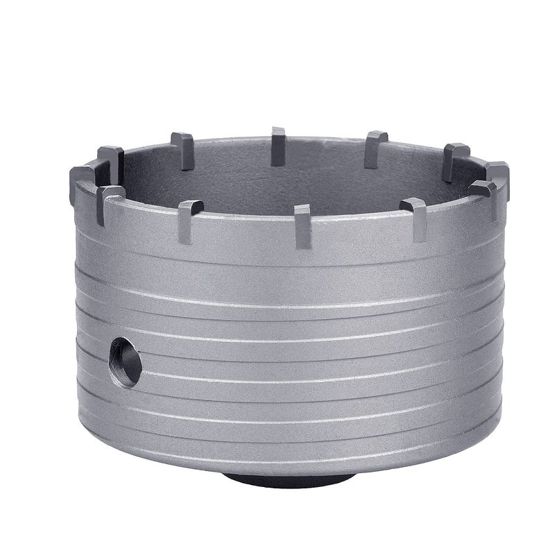 GUICGOC 95mm / 3-3/4inch Concrete Hole Saw with 250mm SDS Plus Shank Connecting Rod and a Pilot Drill Bit for Cement Hole Saw for Cement Brick Concrete Stone Wall (95mm / 3-3/4inch) - Image 5